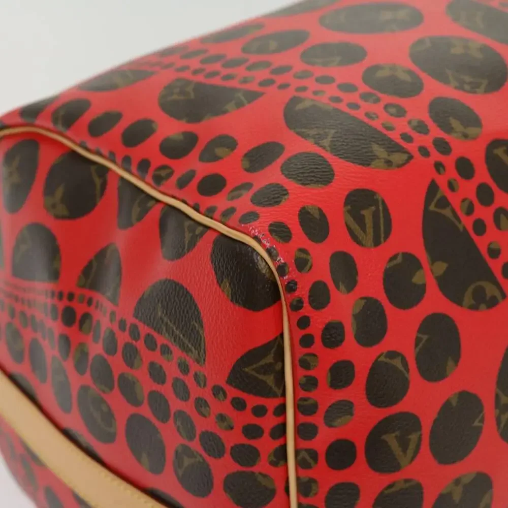 LOUIS VUITTON Monogram Yayoi Kusama Keepall Bandouliere55 Bag M40695
